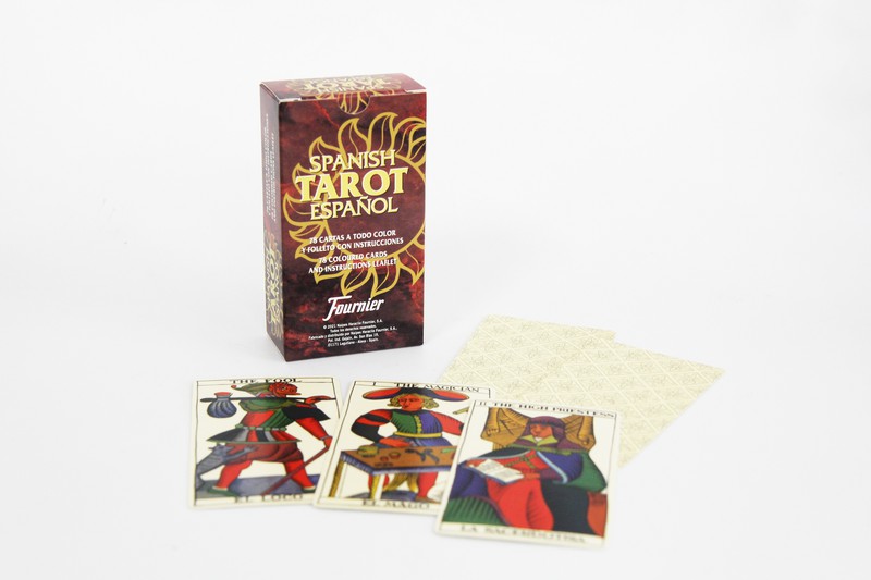 Fournier Baraja de tarot español, 78 cartas bellamente ilustradas