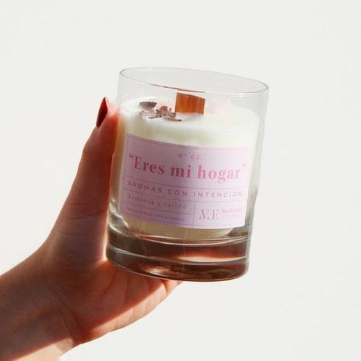 Espelma Aromàtica Nº02 - "Ets la meva Llar"