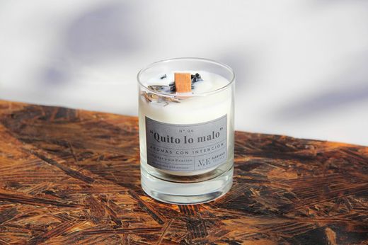 Vela Aromática Nº04 - "Quito lo Malo"