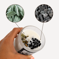 Vela Aromàtica Trenca el Negatiu · Neteja