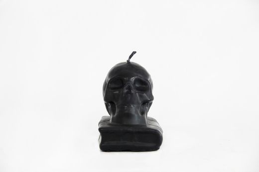 Vela Calavera Con Libro