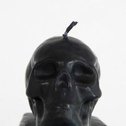 Espelma Calavera Amb Llibre