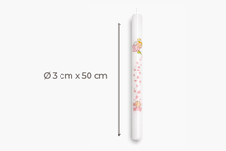 Espelma de Baptisme per a Nena