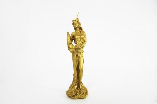 Vela Diosa Fortuna Oro