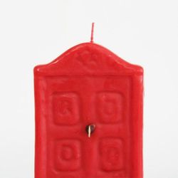 Espelma Porta Amb Talismà Clau