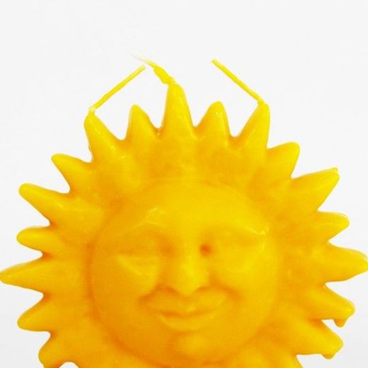 Espelma Sol Groc