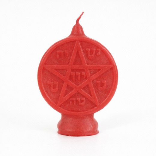 Vela Tetragramatón Rojo