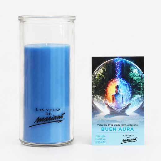 Veladora Preparada Buen Aura