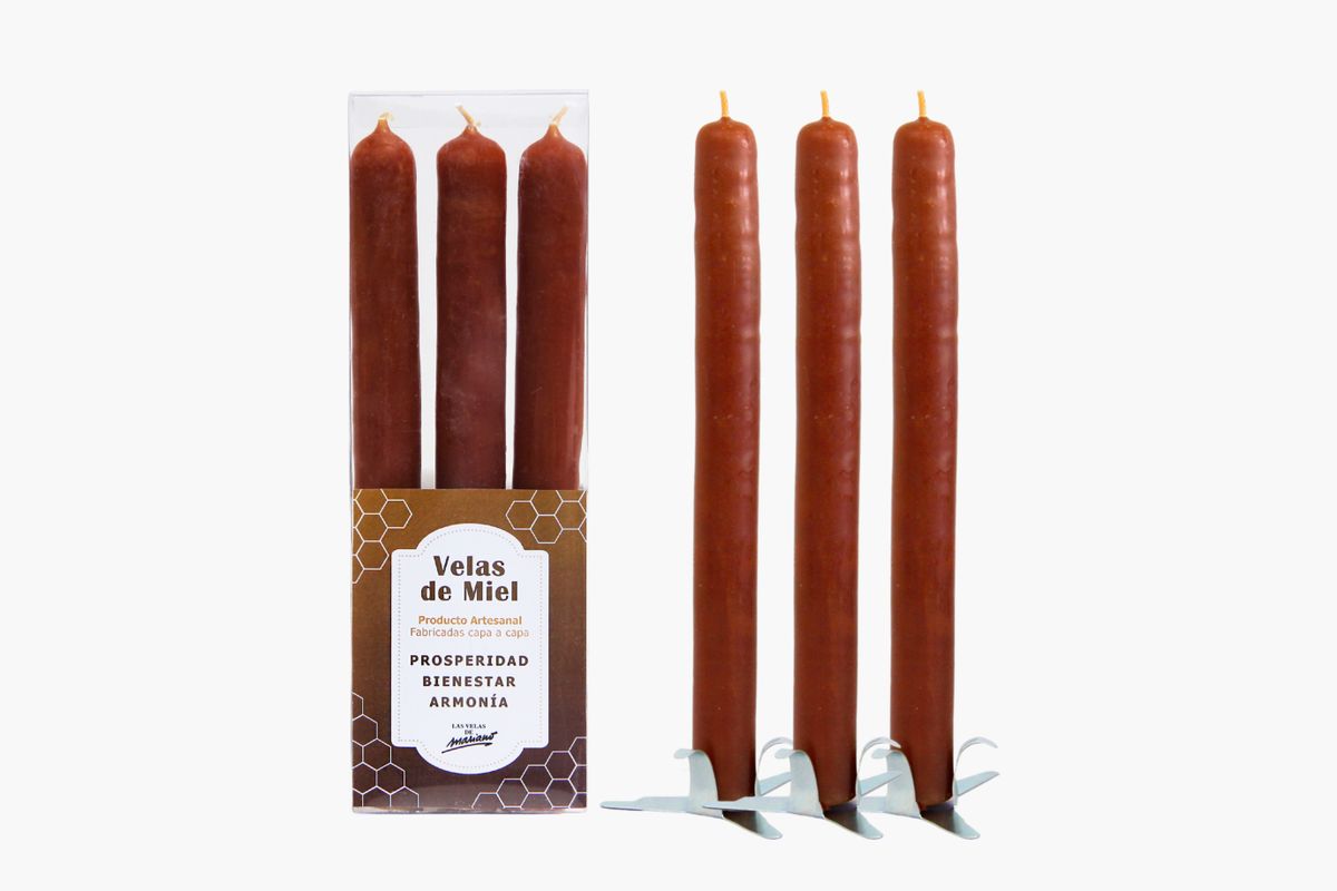 Pack 3 Velas de Miel Artesanales