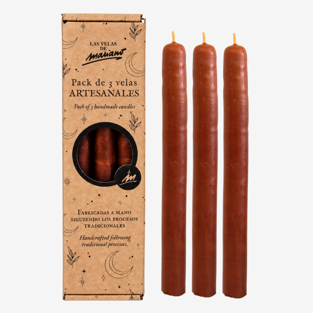Pack 3 et 18 Bougies au Miel | Las Velas de Mariano  Las Velas de Mariano