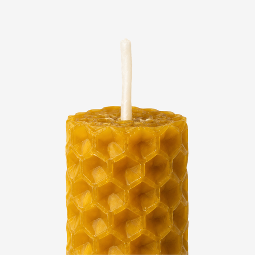 Pack de 12 Espelmes de Cera d’Abella Natural