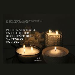 Pack Espelmes Perlades amb Essències | Mariano Essence