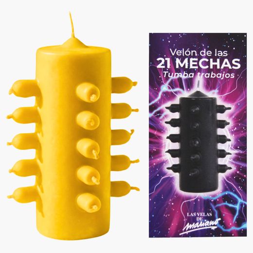 Veló 21 Metxes Groc