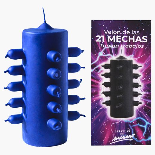 Veló 21 Metxes Blau