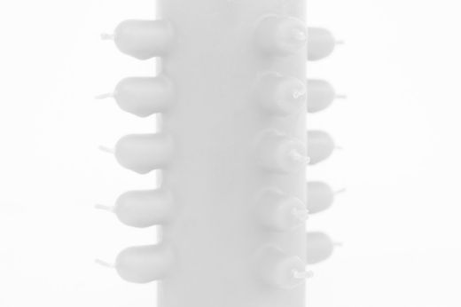 Veló 21 metxes Blanc