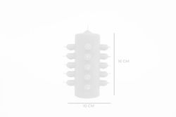 Veló 21 metxes Blanc