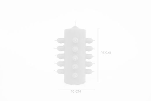 Veló 21 metxes Blanc