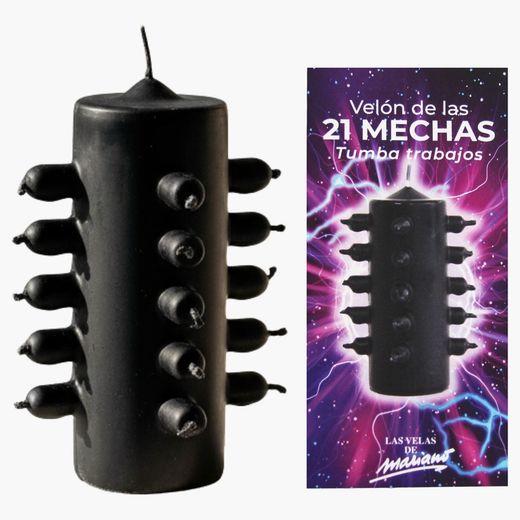 Veló 21 Metxes Negre