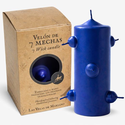 Veló 7 metxes petit blau