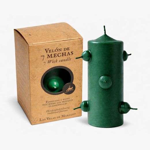 Veló 7 metxes petit verd