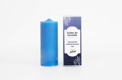 Velón Artesanal de Lavanda