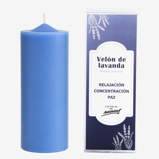 Espelma Artesanal de Lavanda