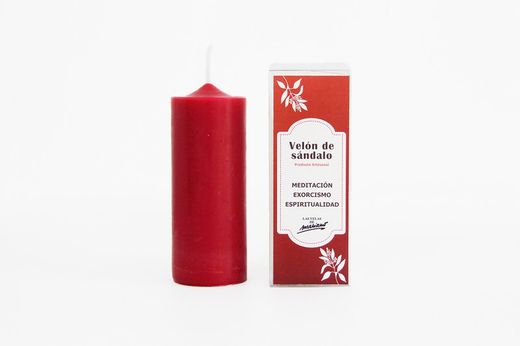 Velón Artesanal de Sándalo