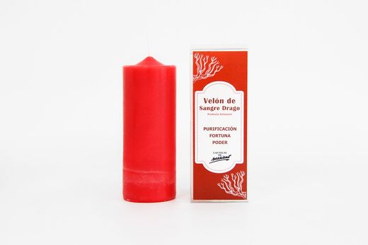 Velón Artesanal de Sangre de Drago