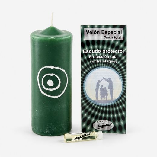 Velón Doble Carga Escudo Protector