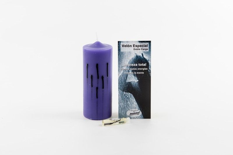 Velón Doble Carga Limpieza Total