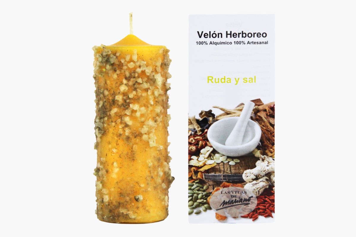 Velón Herbóreo Ruda Y Sal
