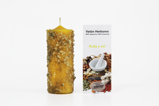 Velón Herbóreo Ruda Y Sal