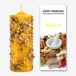 Velón Herbóreo Ruda Y Sal
