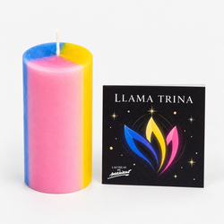 Triple Flame Ritual Candle – Metaphysical Ray of Power
