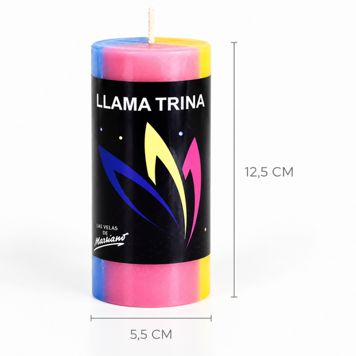 Triple Flame Ritual Candle – Metaphysical Ray of Power