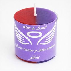 Velón Luz De Ángel Fuerza Interior Y Abre Caminos