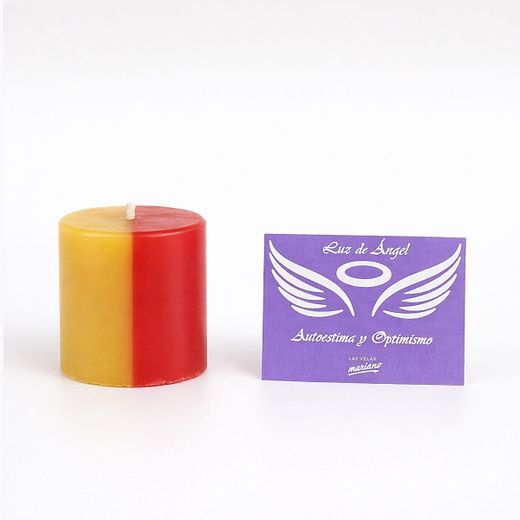 Angel Light Ritual Candle – Self-Esteem & Optimism