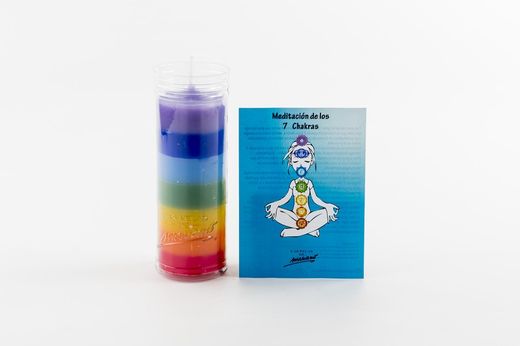 Velón Oración 7 Chakras