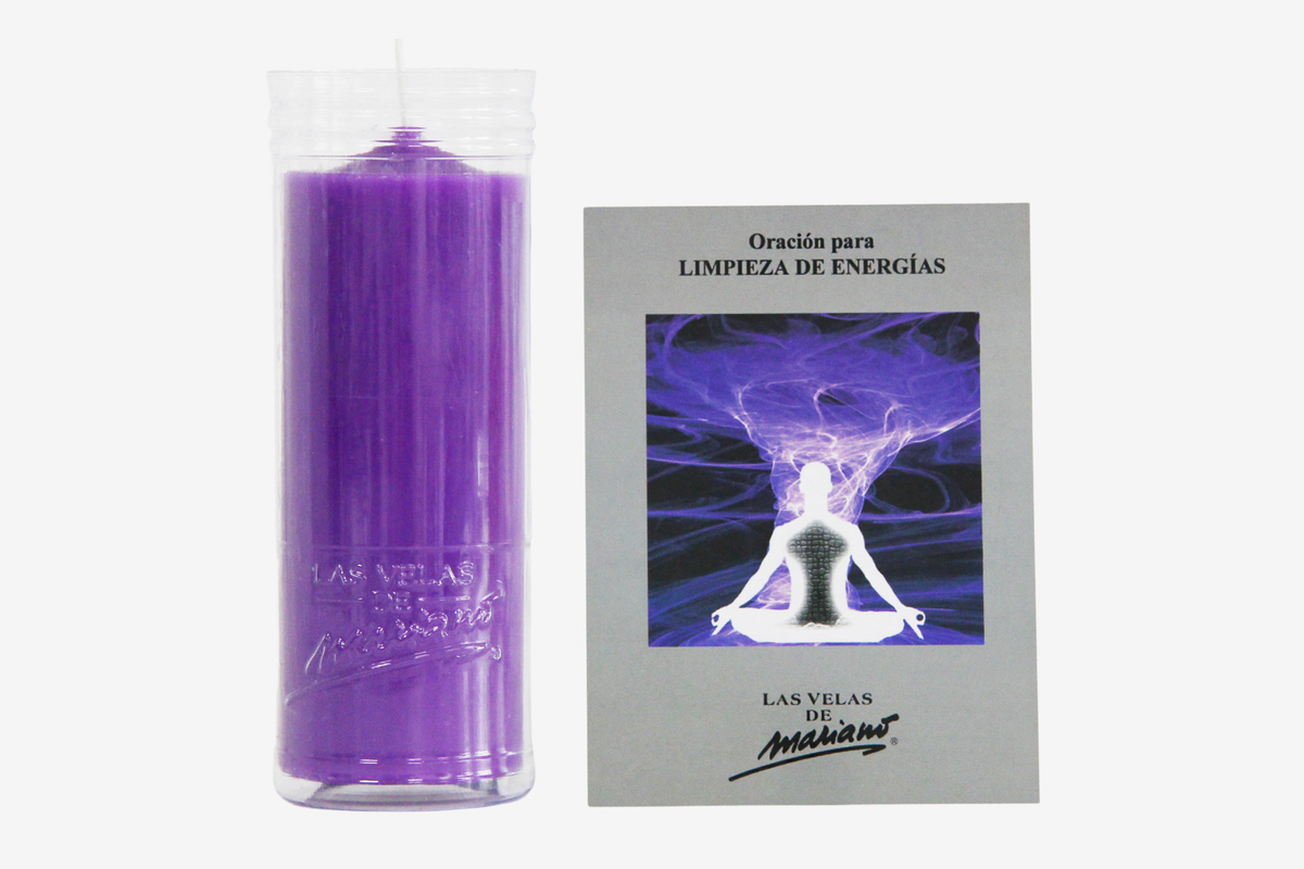Velón Oración Limpieza De Energías