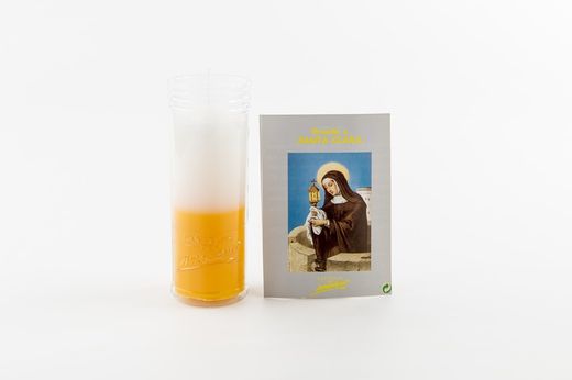 Velón Oración Santa Clara