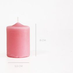 Velón Pequeño Perfumado Rosa