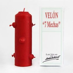 Veló 7 metxes gran vermell