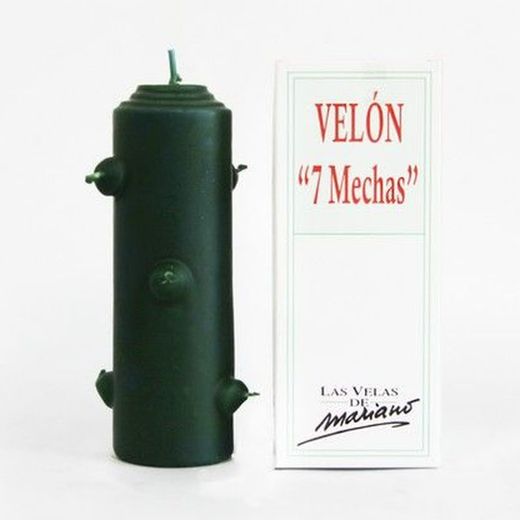 Veló 7 metxes gran verd