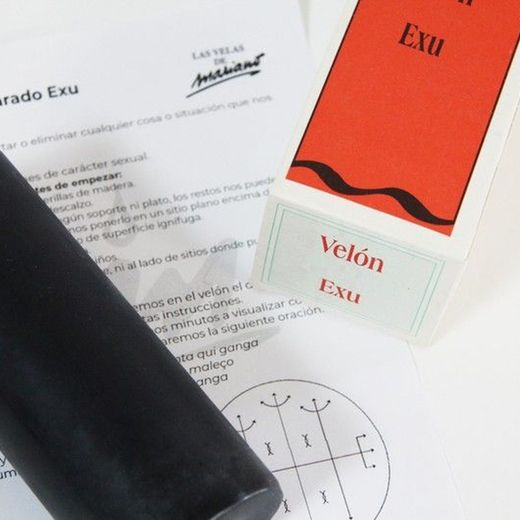 Veló preparat Exu Negre