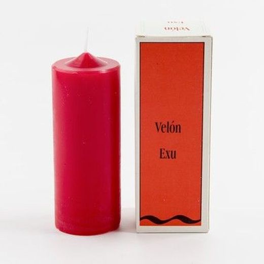 Velón Preparado Exu Rojo