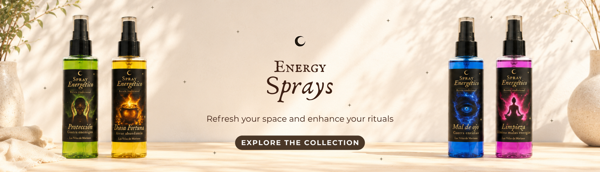 Energy Sprays for Home, Business and Energetic Well-Being