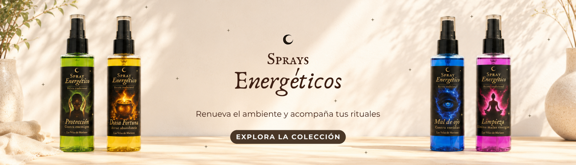 Sprays Energéticos para el Hogar, Negocio y Bienestar Energético