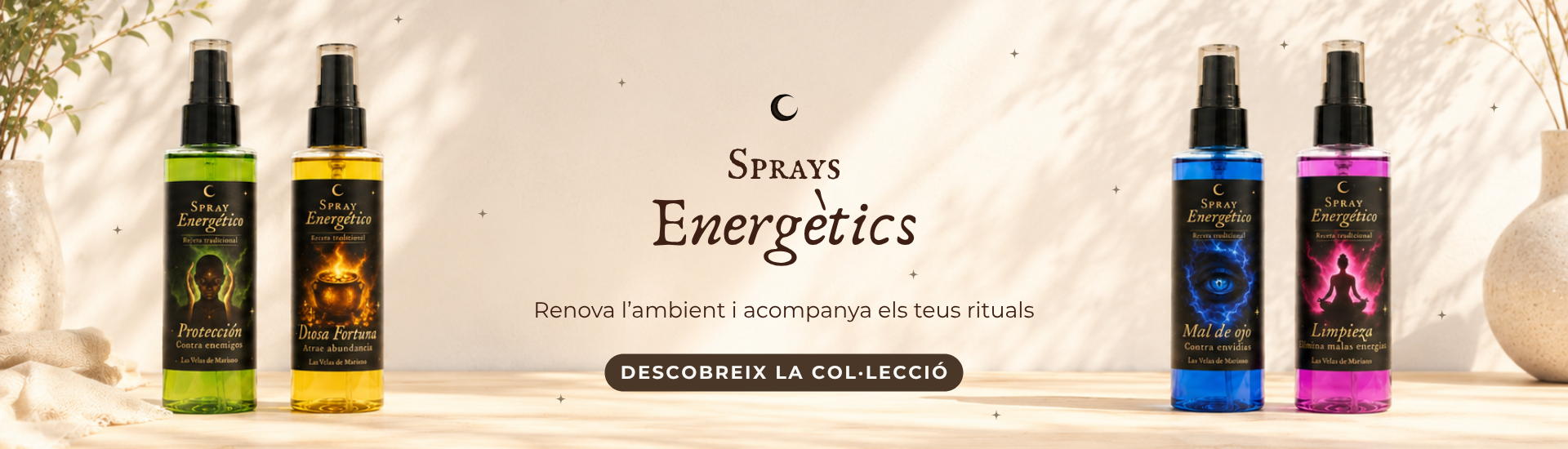 Sprays Energètics per a la Llar, el Negoci i el Benestar Energètic